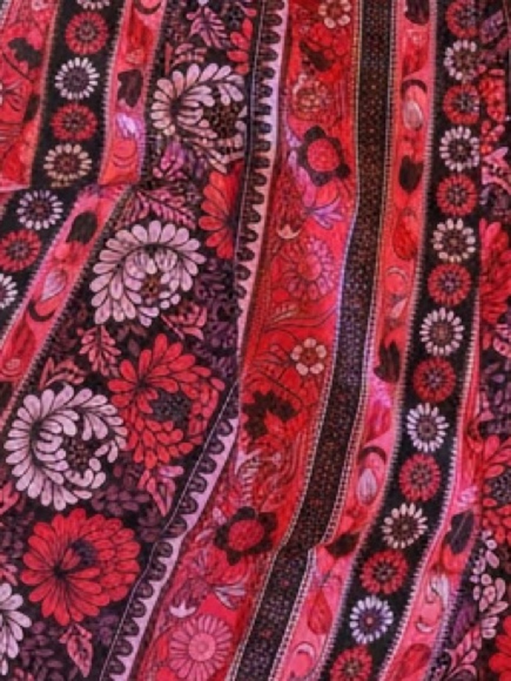 Motel Rocks Red Floral Print Strappy Romper - Picture 15 of 15